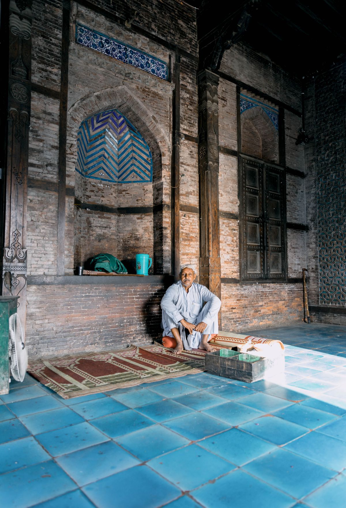 Inside a historic Multan interior