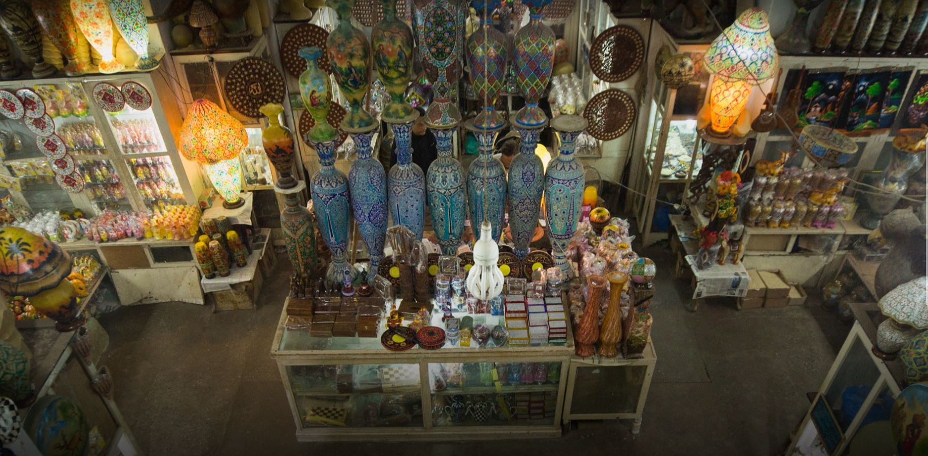 The main chamber of Nigar Khana, seen from the stairs